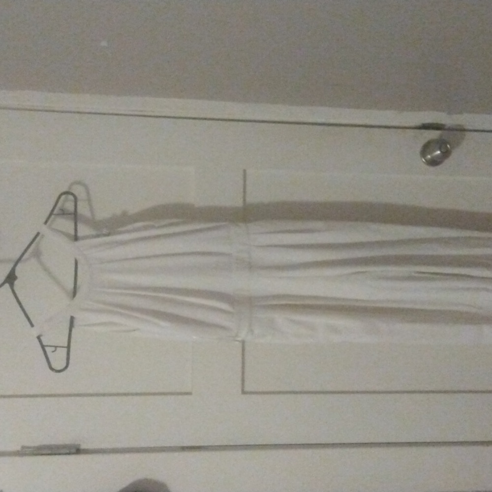 Women size xs one piece white suit